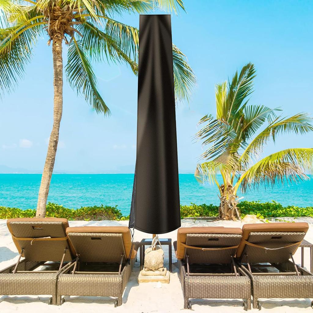 Garden Umbrella Outdoor Parasol Cover Garden Sunshade Uv Cover Accessories Available In 6 Sizes