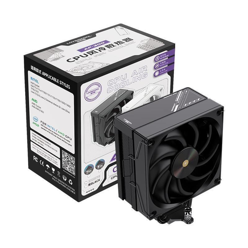 four copper tube CPU fan desktop computer silent AMD air cooling cpu radiator chassis air cooling