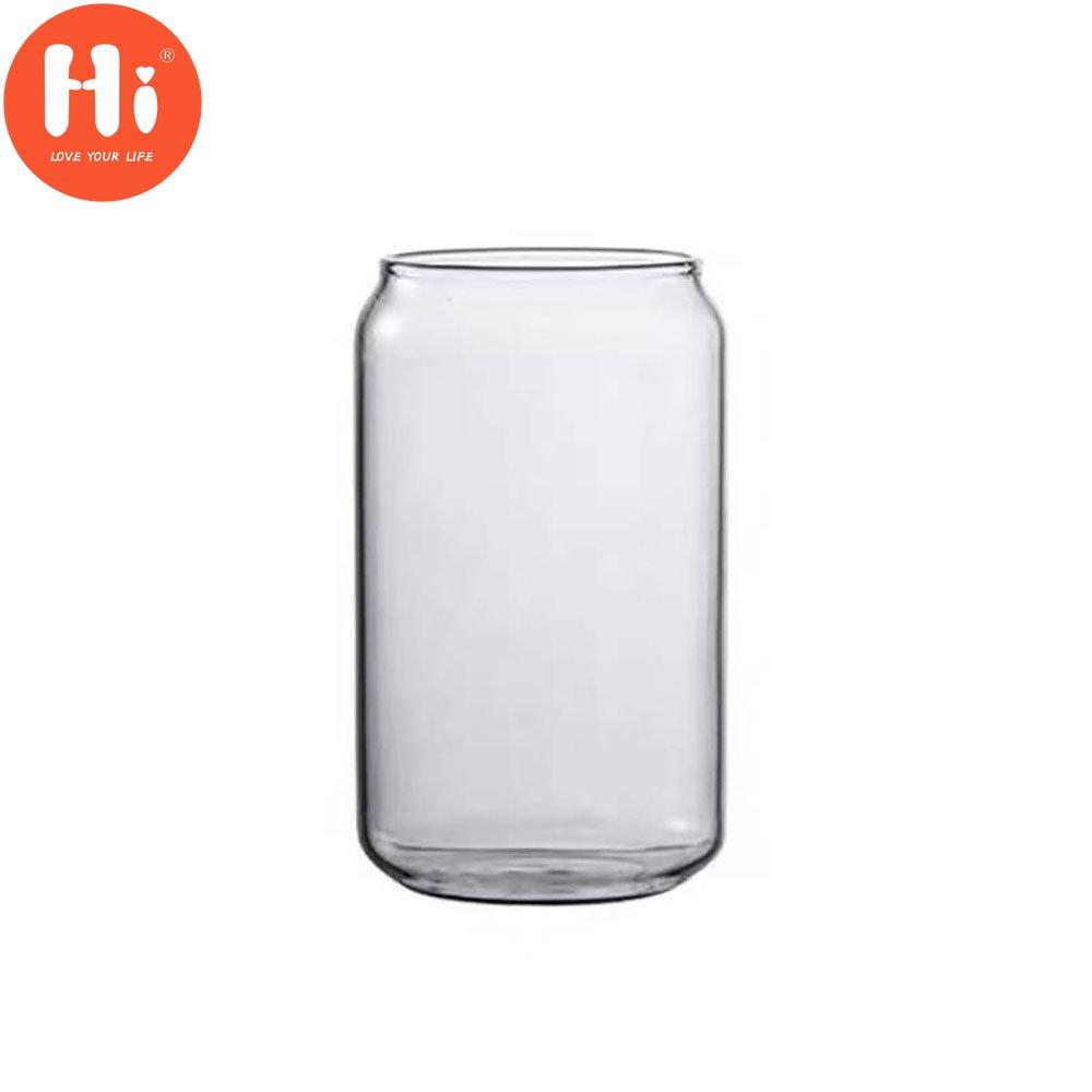 Hi Kitchen s rukojetí pro džus Nádobí na pivo Whisky Skleněný šálek Čajový šálek Plechovka Skleněný hrnek na kávu