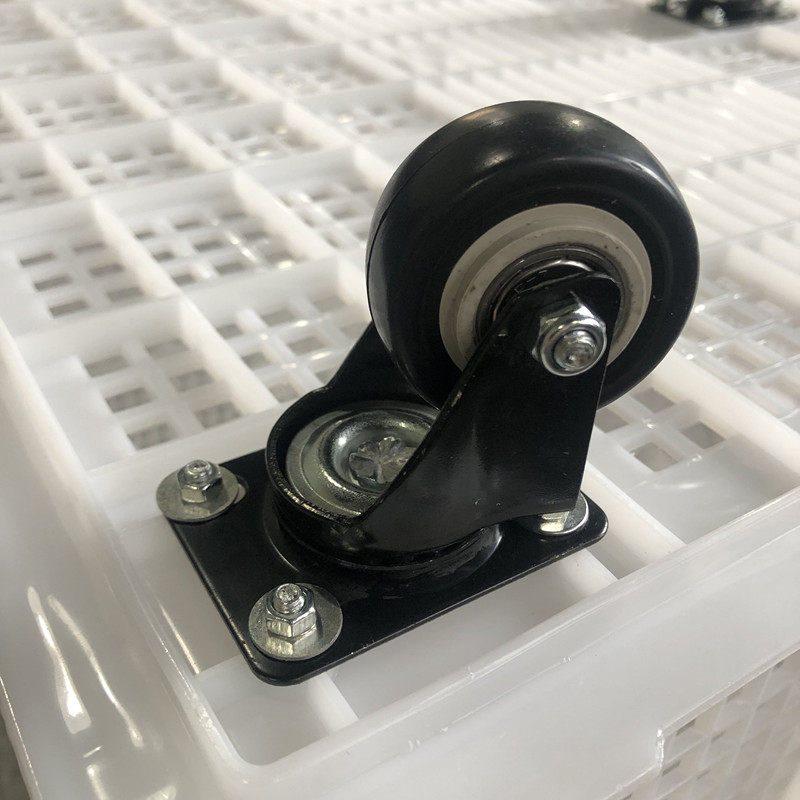 Omnidirectional Wear-Resistant Plastic Basket with Brake Wheels Omnidirectional Wheel