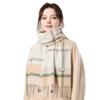 JIUMU Women's Pure Wool Scarf & Shawl