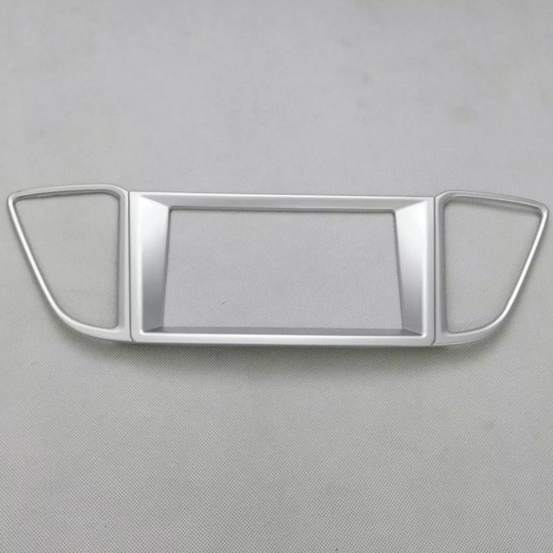 Pentru Hynudai Solaris 2 2017 Accesorii pentru mașină Comutator de reglare de navigare Orificie de acoperire a panoului de ventilație de evacuare a aerului