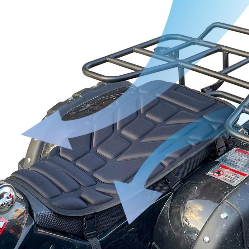 Potah sedla pro čtyřkolku, univerzální sedáky pro čtyřkolky, prodyšné chrániče sedla na nečistoty, odnímatelná podložka sedla pro pitbike