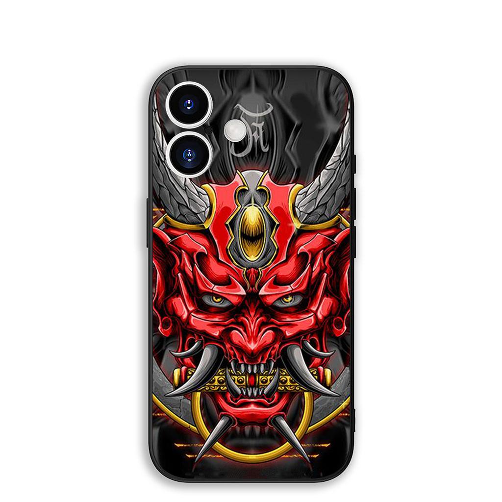 Cover for Xiaomi Poco C85 C71 C65 C61 X7 X6 X5 M6 M8 F6 F7 F8 Ultra Pro C75 Protective Phone Case Samurai Ninja Oni Mask Bushido