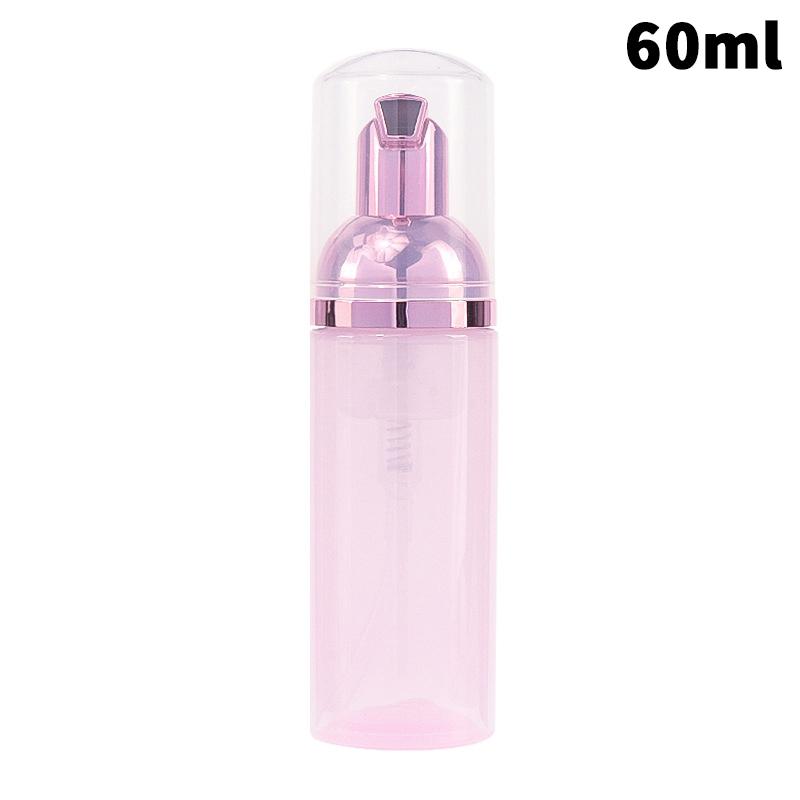 1 STÜCK 60ml Schaum Mode Hohe Qualität Pumpflasche Wimpernshampoo Flaschen Reise Schaumpumpe Flasche Leere Plastik Nachfüllbar Wiederverwendbar