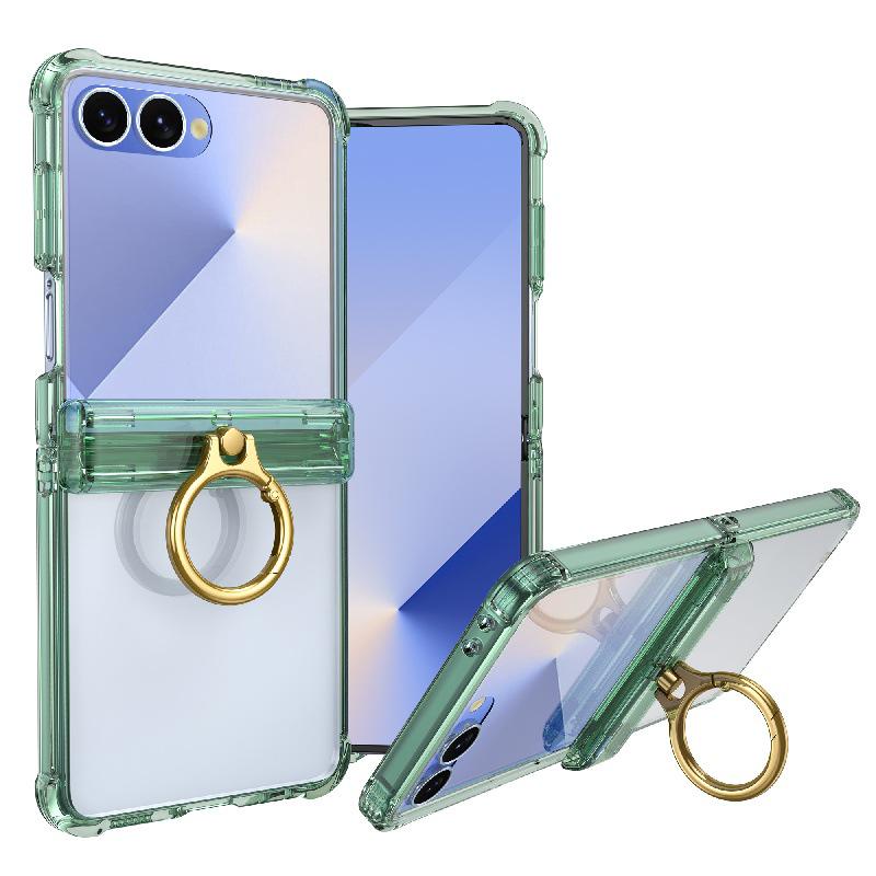 Drop-proof Rotating Magnetic Stand Case for Samsung Z Flip7 - Foldable Screen Protection