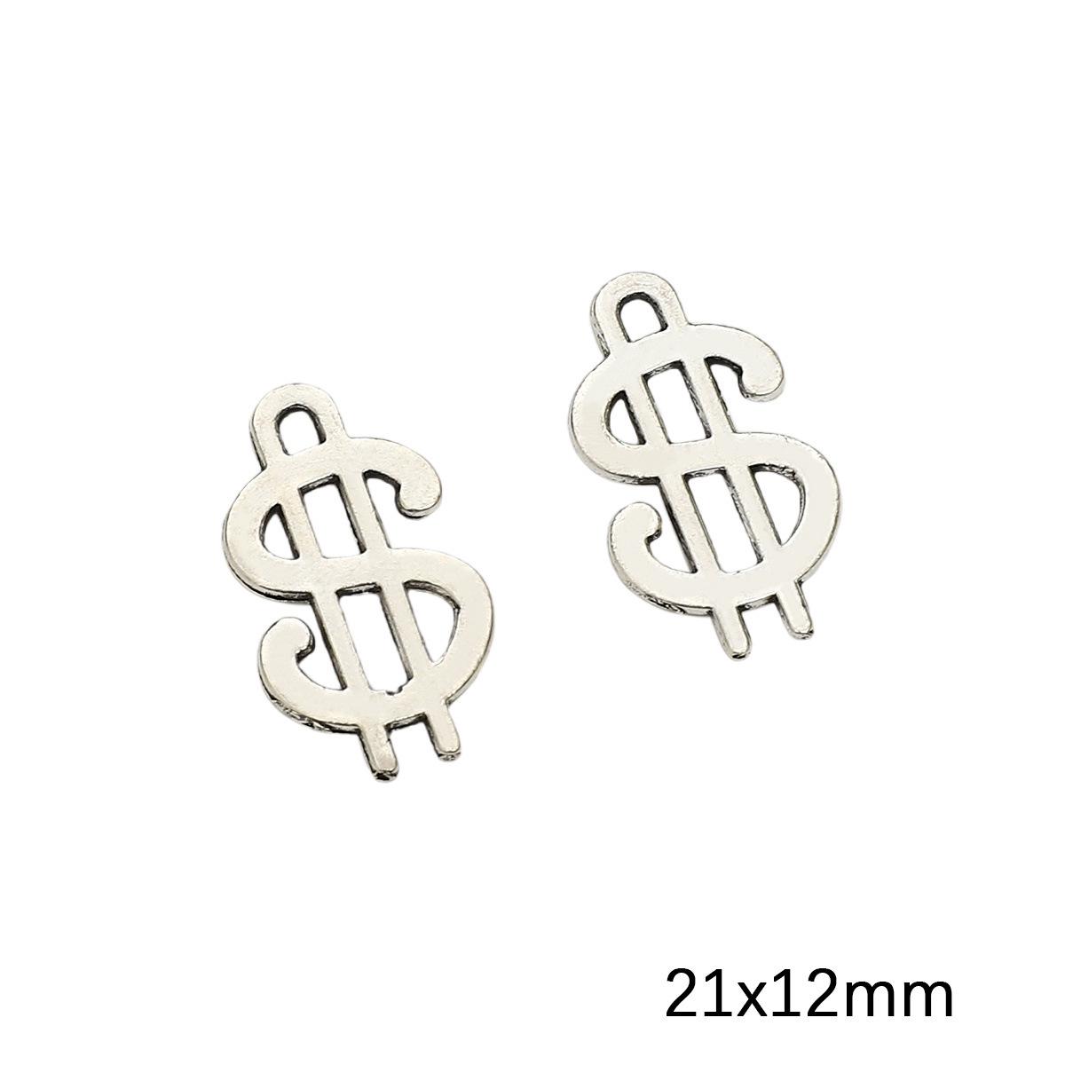 

Антична срібна підвіска-пентаграма з місяцем для виготовлення ювелірних виробів своїми руками