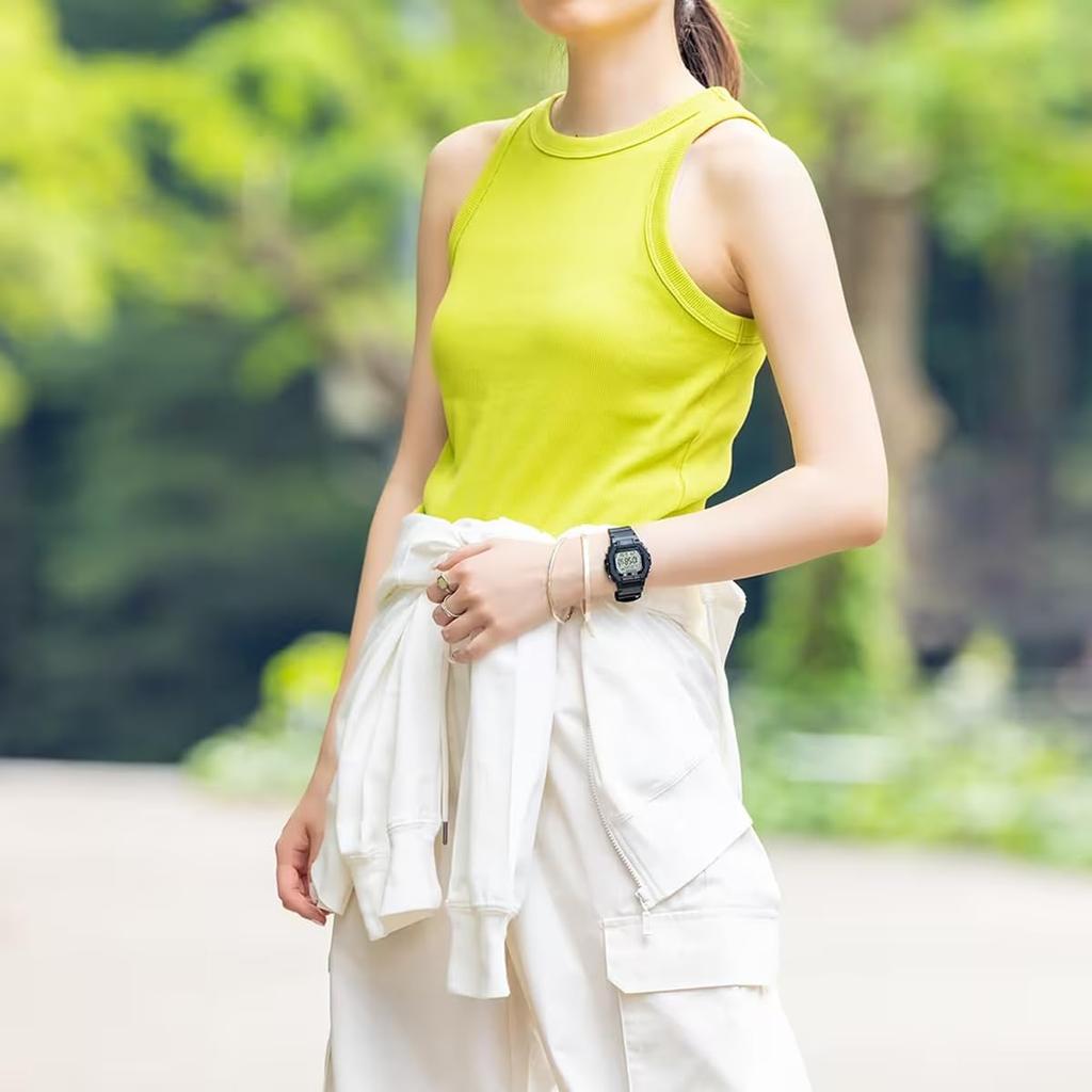 Casio LWS-2200H-1AV Women's Digital Watch with Step Tracker and Pedometer, Black, Imported