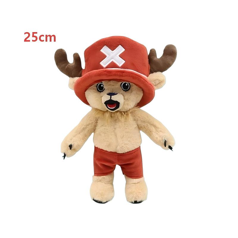 NEW Anime One Piece Tony Chopper Zoro Luffy Plush Doll Toy Anime Peripherals Cartoon Plushie Stuffed Dolls Xmas Gifts