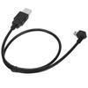 USBA To Mini USBB Cable Male To Male Elbow Left Angle Power Supply Charge Cord for PC