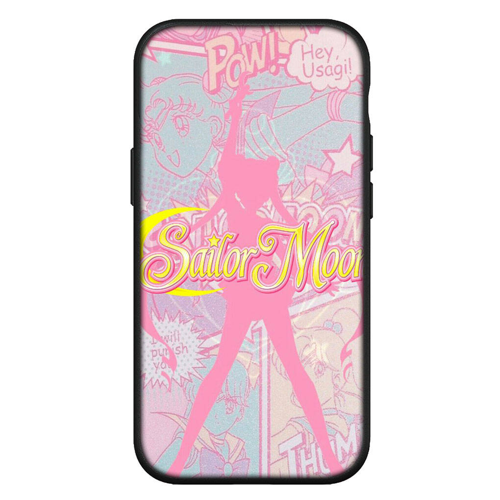 

Чехол для iPhone 17 16 15 Xiaomi Poco Redmi Note 14 13 12 11 Pro Max 9 16e Samsung Galaxy S25 S24 S23 OPPO Huawei Моряк Аниме Луна Милый Чехол для Телефона for Redmi Note 13 Pro 5G