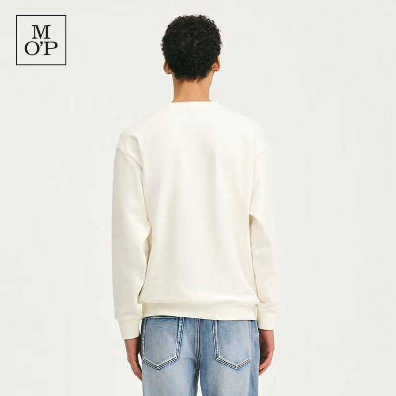 Marc O'Polo Men's Loose-Fit Strawberry Embroidered Crew Neck Pullover