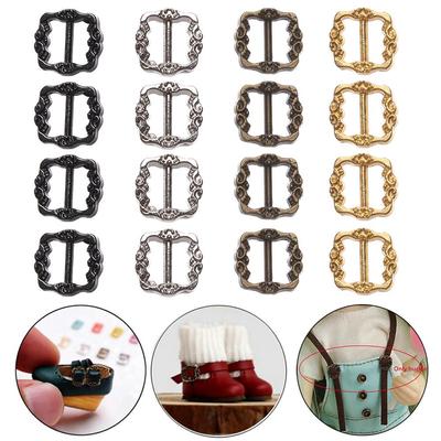Girls Toys Diy Dolls Buckles Doll Bags Accessories Pattern Belt Buttons Tri-glide Buckle