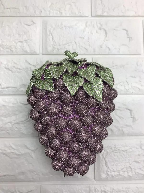 Boutique De FGG Novelty Grapes Clutch