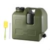 Camping Water Jug Leakproof Bucket With Spigot Hand Soap Dispenser Portable Container Large