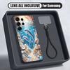 Csillagos Tengeri Delfin Kaland tok Samsung S26 Ultra S25 FE S24 S24 Plus A57 A37 A17 A56 A36 A16 A55 A35 A15 A54 5G készülékekhez Hibrid Mágneses Matt Borító