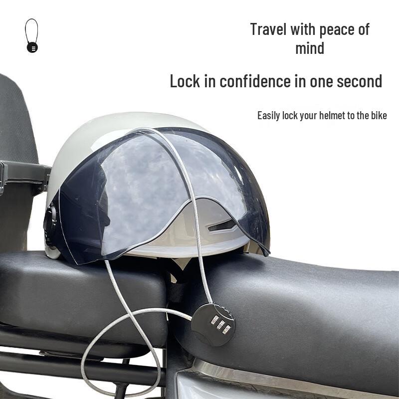 An Shengda Portable Steel Cable Combination Lock