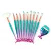 11Pcs Makeup Brush Set  Mermaid Eye Brush Kit Blush Highlighter Eye Mask Brush Mermaid Makeup Brushes Set
