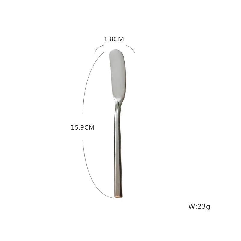 

ZISIZ Stainless Steel Butter & Jam Spreader Knife Set (3-Pack)