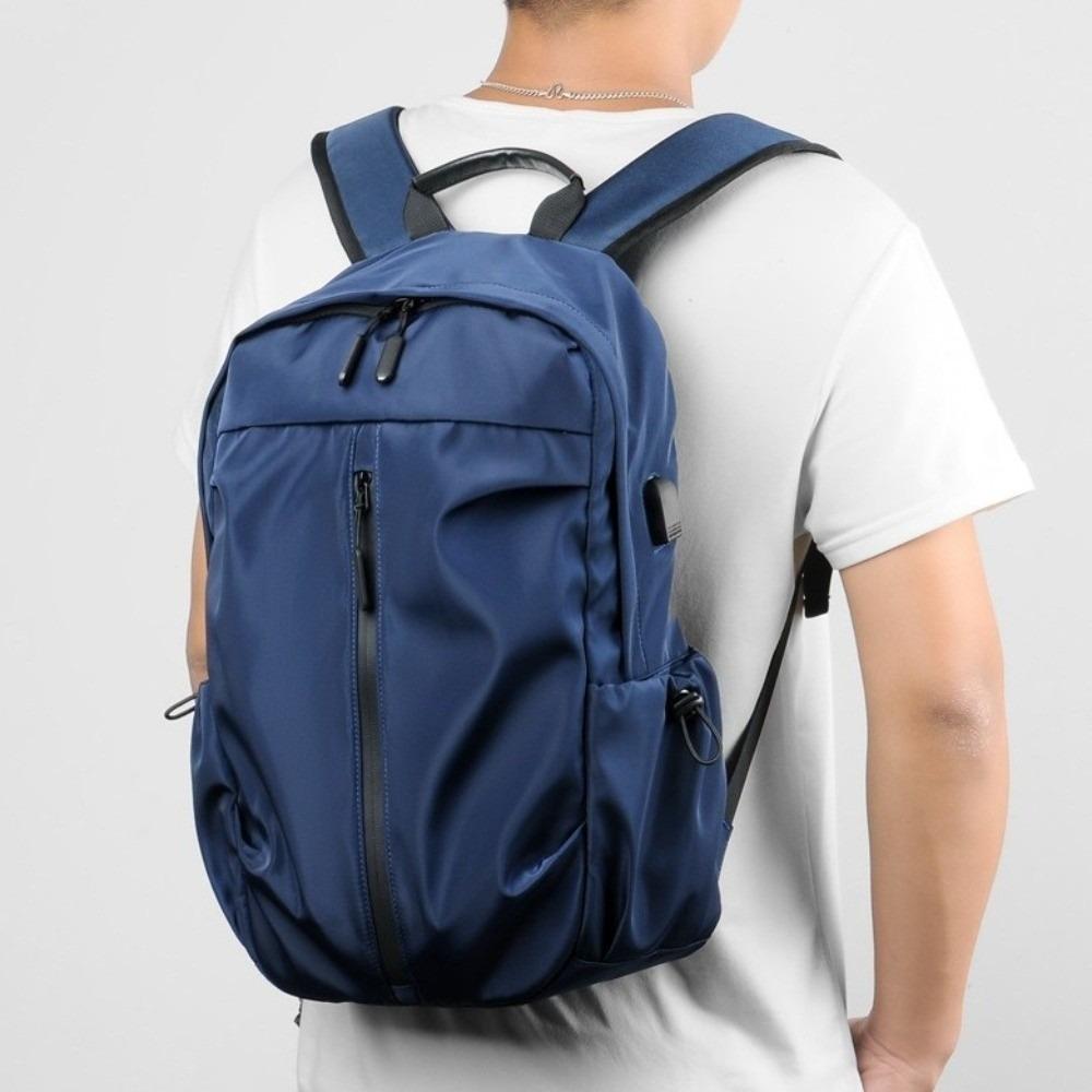 Waterproof Men's Backpack Oxford Cloth Shoulders Bag Fashion Laptop Backpack  Business