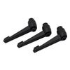 2Pcs M4 M5 M6 M8 Clamping Lever Machinery Adjustable 7-Shaped Handle Locking External Male Thread Knob