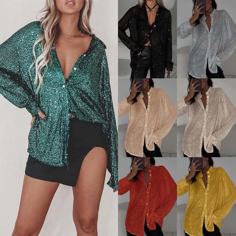 New Spring & Summer Pearl Beaded Top Cardigan with Stand Collar Long Sleeve Women's Shirt Jacket Basic Style