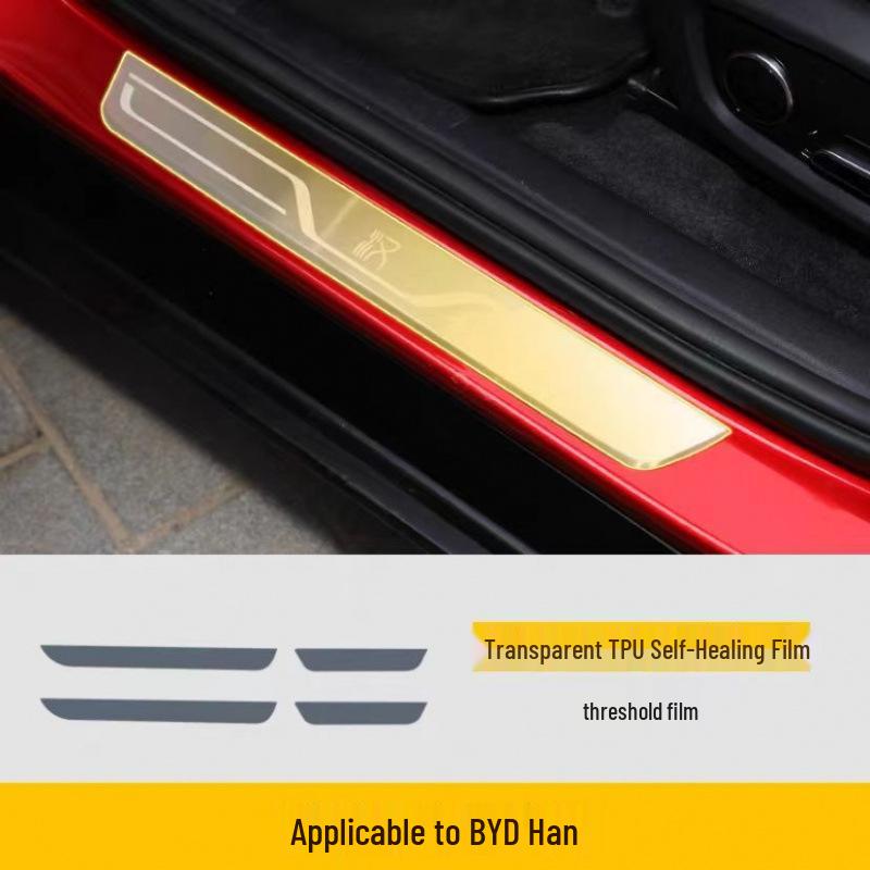 BYD Han DMI EV Interior Film Screen Protector & Dashboard Sticker - Transparent