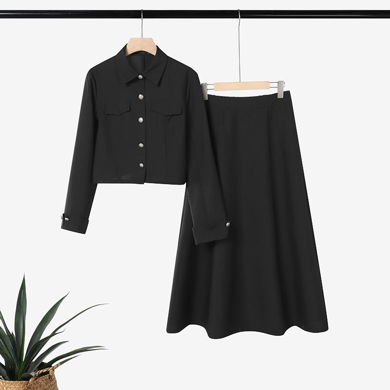 ZANZEA Women Long Sleeve Blouse and Skirts Casual Two Piece Suit Sets