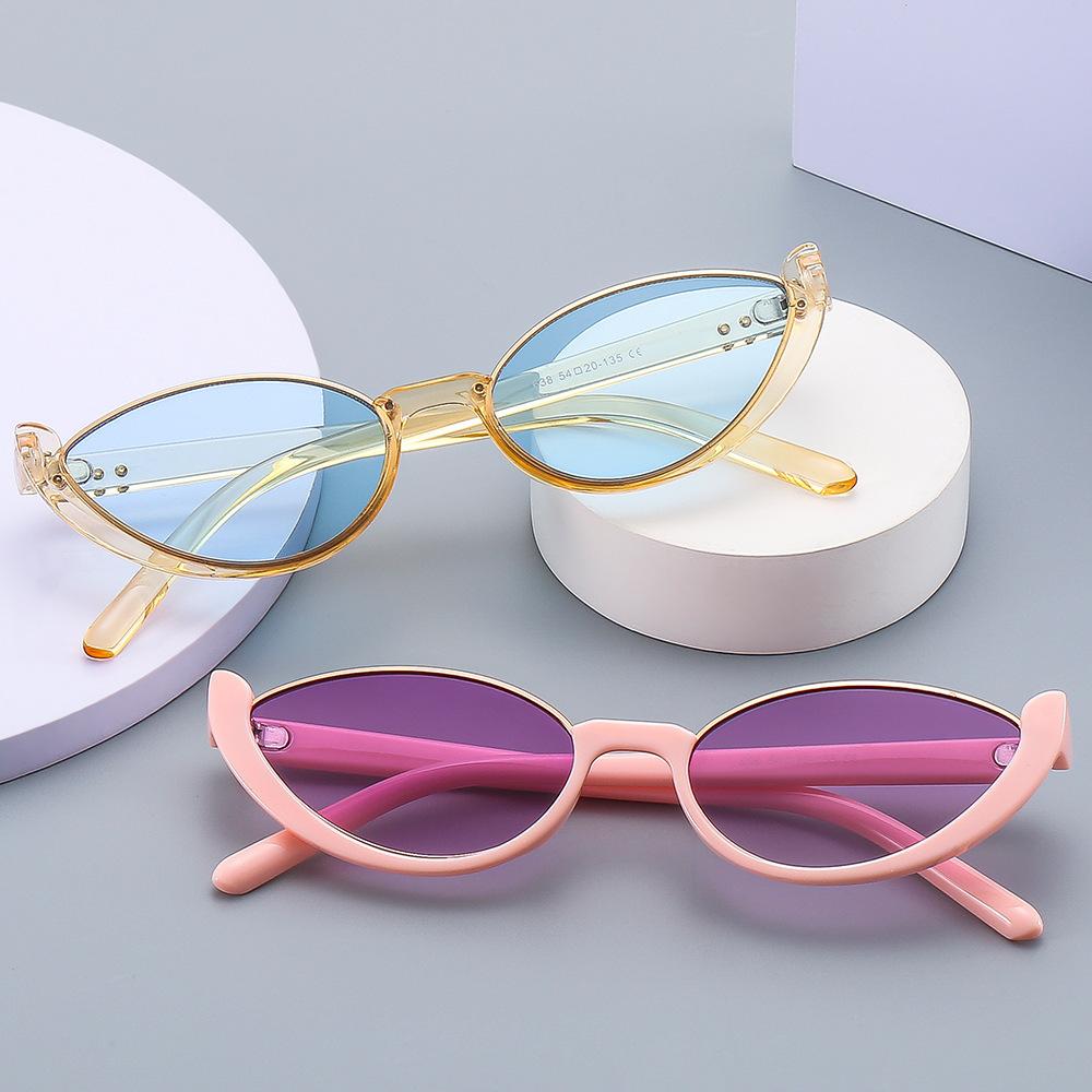 Cat Eye Sonnenbrille Damen Herren Neu Trendy Vintage Sonnenbrille Brillen Mode Autofahren Radfahren Sonnenbrille Halbrahmen Sonnenbrille