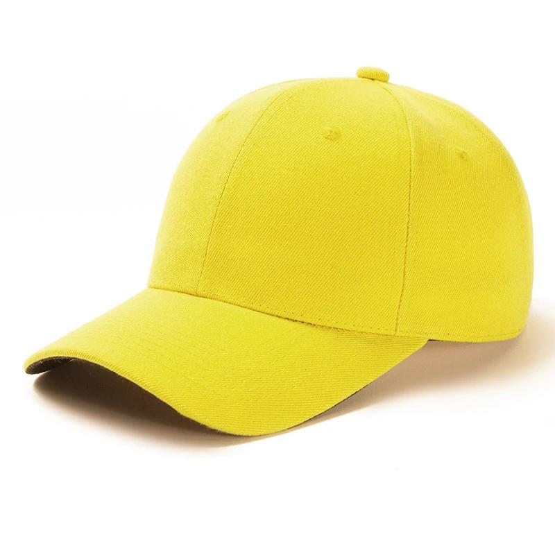 Unisex Kappe Lässig Einfarbig Baseballkappe Verstellbare Snapback Hüte Für Damen Herren Hip Hop Kappe Street Dad Hat