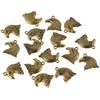 100Pcs Alloy Animal Head Charms 0.83*0.79inch. DIY Charms Gold Alloy Eagle Head Charms  Girls