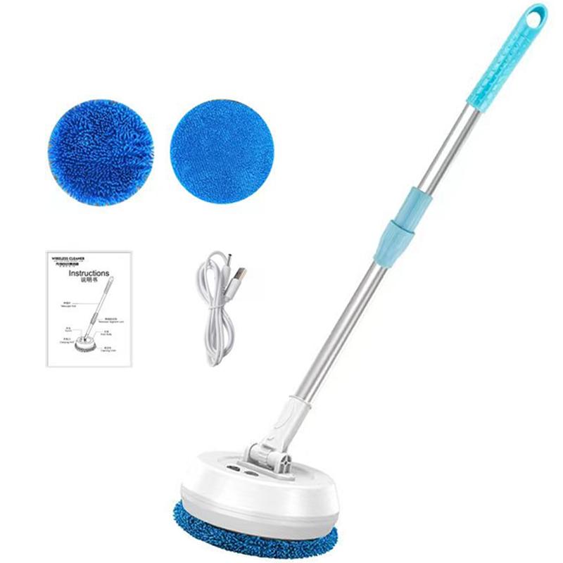 Cleaning Machine Automatic 2 in 1 Wet & Dry Home Cleaner Car Wireless Electric Spin Mop Ceiling Door WindowsCleaner белый