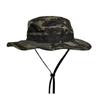 Adjustable Camo Safari Bucket Fishing Boonie Hat Camo Camouflage Boonie Hat With String