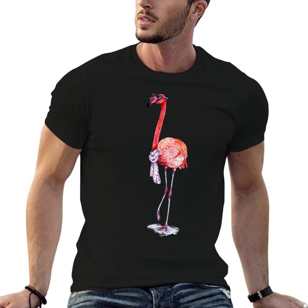 Fashionable Flamingo TShirt T Shirts for Unisex Cotton Funny Cotton Tshirt T Shirts for Unisex Graphic Tees Tshirt