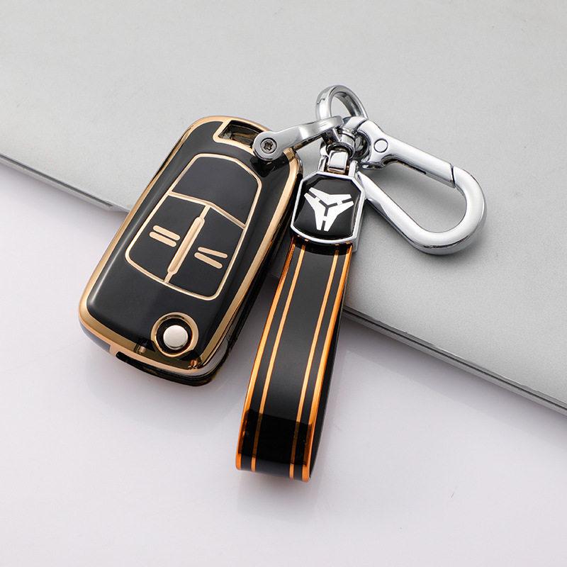 Opel Antara Zafira Vectra Key Cover (2010-2013 Models) - Golden Edge Protective Case