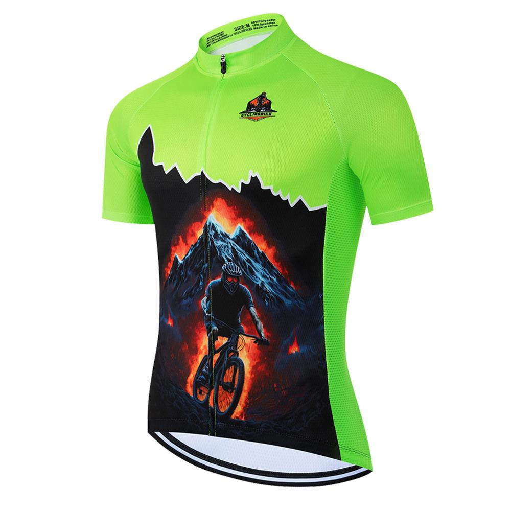 2026 NEW Pro Bicycle Team Short Sleeve Maillot Ciclismo Men's Cycling Jersey Sets Summer Breathable Cycling Clothing Suit