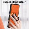 KEYSION Magnetic Phone Case for Realme Note 60 60X Slide Camera Protection Upright Kickstand 360° Ring Shockproof Back Cover
