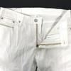 Levi’s 514 White Denim Pants W30 L30 Inseam 80cm Straight White