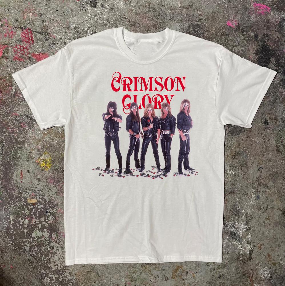 

Crimson Glory Band Members In Tour Unisex Adult TShirt BS055 Unisex T-Shirt M