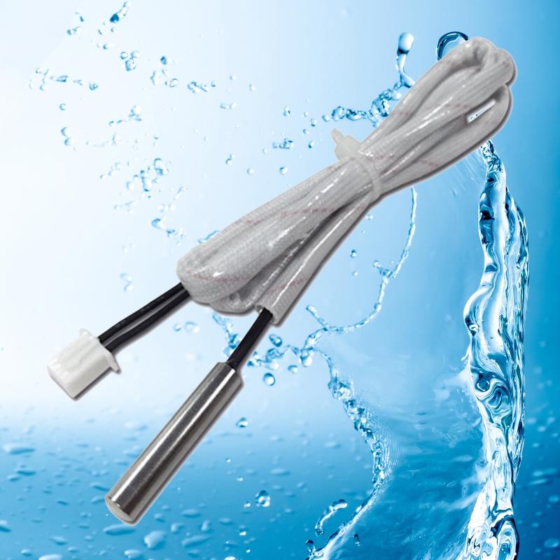 6x25mm Waterproof NTC 50K Thermistor Accuracy Temperature Sensor Wire Cable Probe For Ice Breaker, Bread Maker, Oven