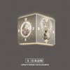 Modern Double Sided Corner Wall Clock Decoration LED Clock Mural Lamp Restaurant Background Wall Digital Wall Clock Home Decor