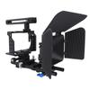 Photography Light Camcorder DSLR Rig Camera Cage with Follow Focus Matte Box for A6300 Camera Aluminum Alloy