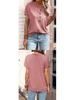 European & American Style Women's Solid Color Button Short Sleeve T-Shirt - Spring/Summer Collection