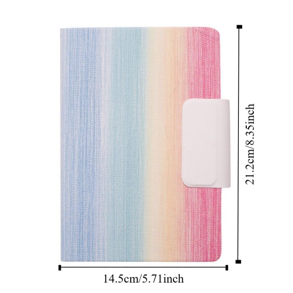 With Magnetic Buckle Business Office Notepad 200 Pages Students Notebook Diary Agenda Organizer