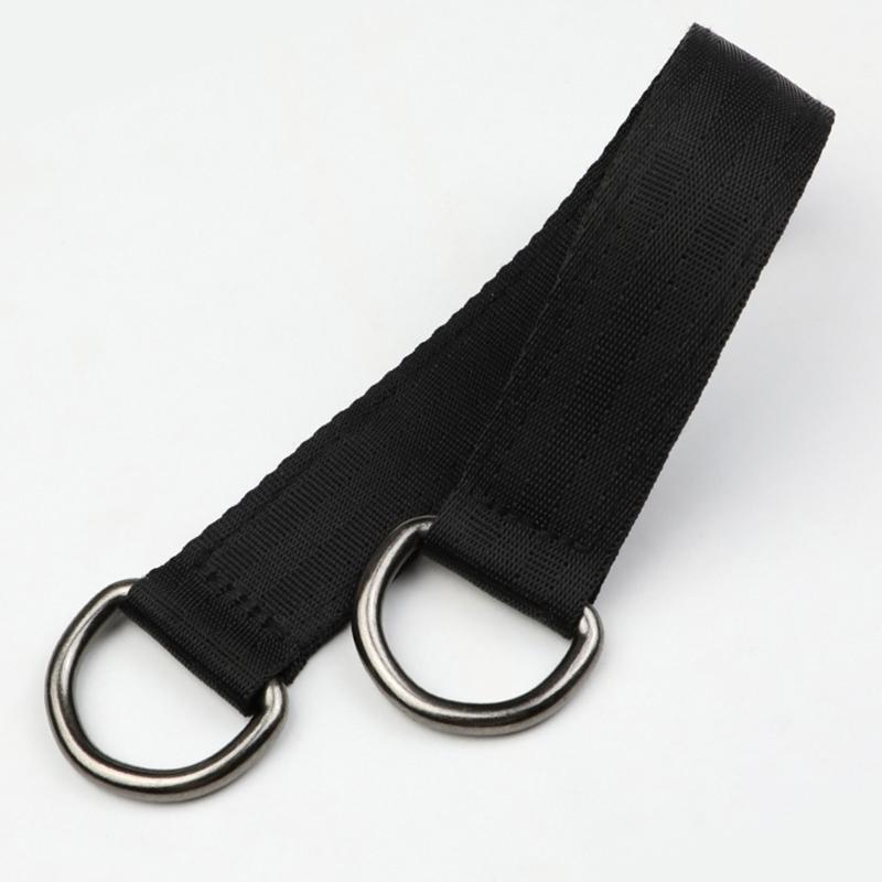 Fitness Equipment Hanging Sandbag Pull Up Rope Belt Multifunction Fitness Equipment Hook Ring Hanging Belt With Hook