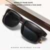 UV Protective Sunglasses for Men Outdoor Square Eyewear Sun Protection Travel Driving Street Pography Shades Eyeglasses