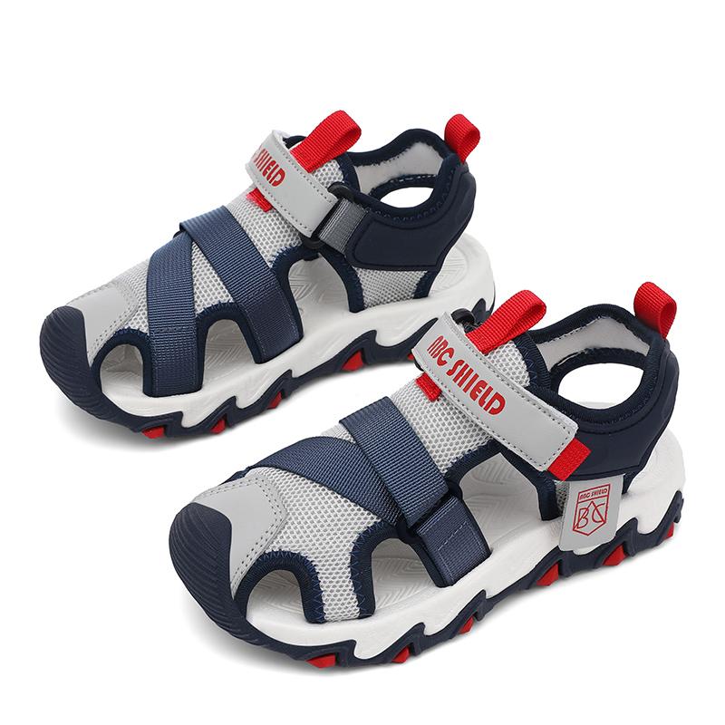 Summer Boys Closed Toe Collision Prevention Girls Sandals Sports Shoes Boys Sandals Flip-Flops