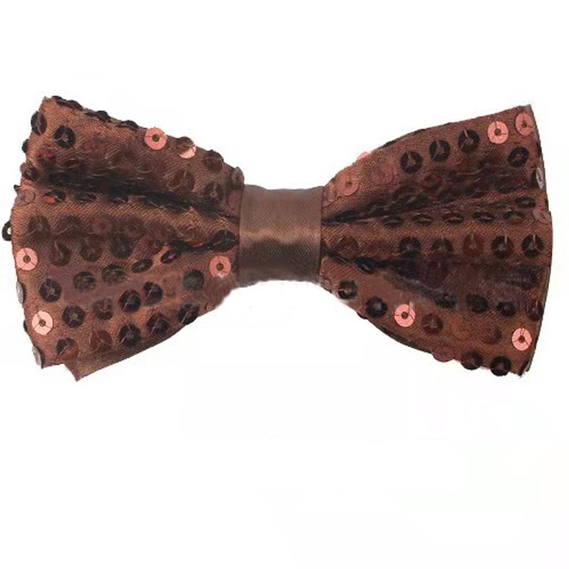 Sequins Bowtie Stage Performance Tie For Men Woman Fashion Team Dance Bowknot Paillette Colorful Party Shiny Sequins Bow Tie