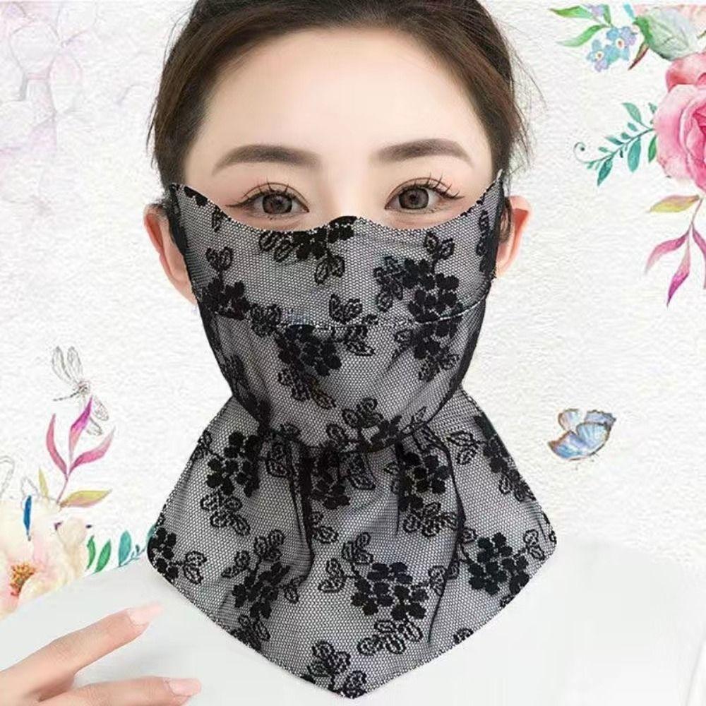 UV Protection Neck Protection Mask Anti-UV Face Cover Scarf Dust Protection