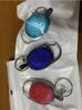 1pc Sparkle Retractable Crystal ID Name BadgeHolderBling Work Card Badge Reel,Fashion Rhinestone Badge Car Bag Keychain